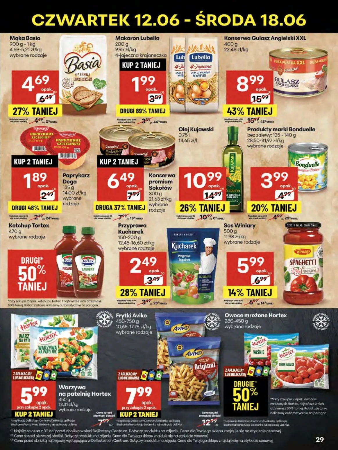 gazetka promocyjna Delikatesy Centrum Od czwartku - Strona 29