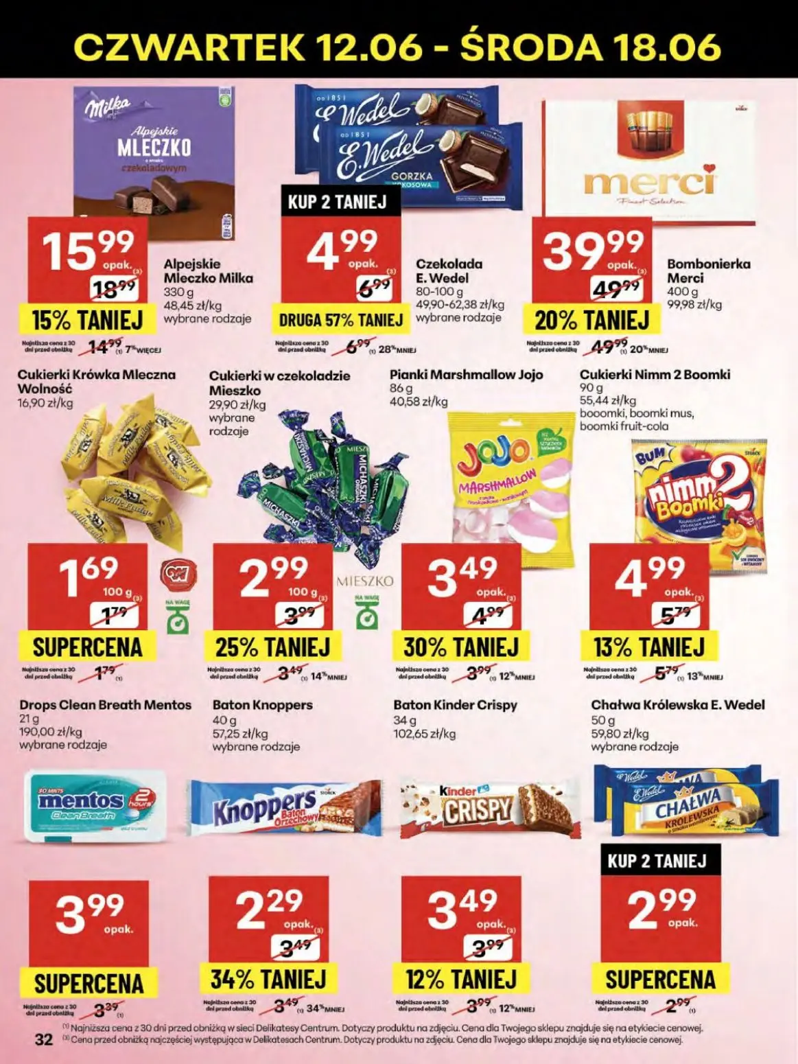 gazetka promocyjna Delikatesy Centrum Od czwartku - Strona 32