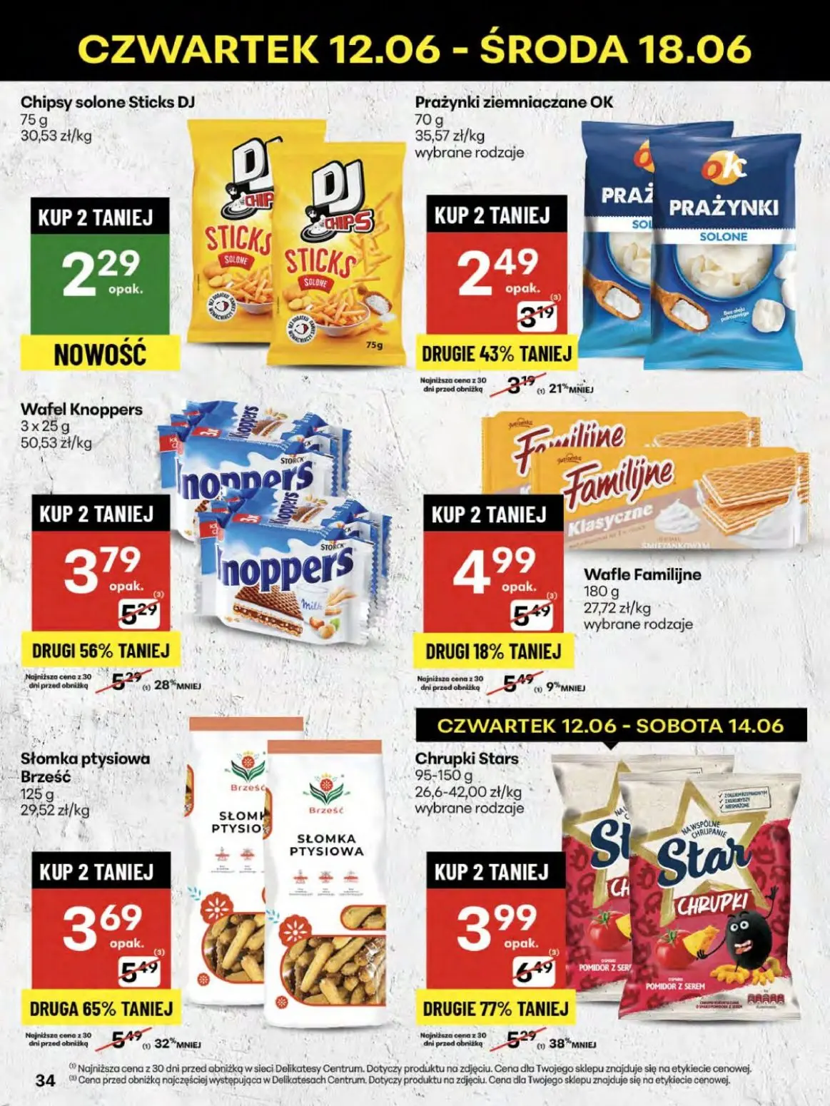 gazetka promocyjna Delikatesy Centrum Od czwartku - Strona 34