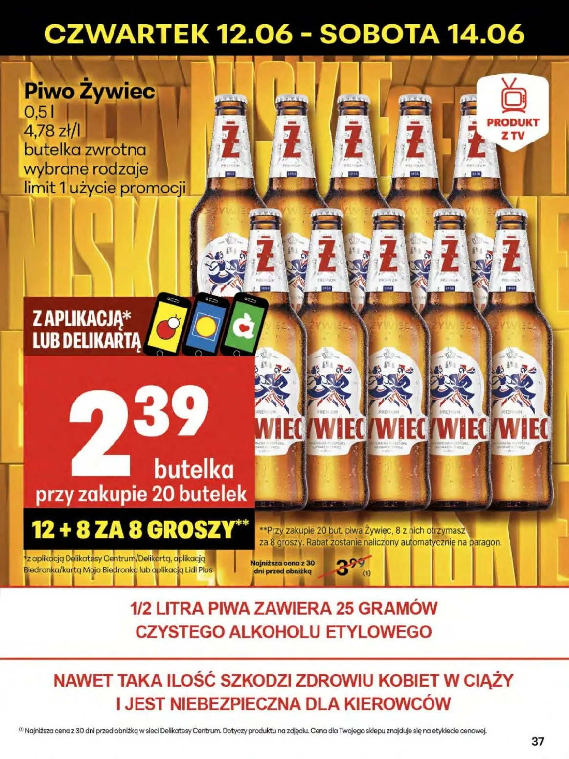 gazetka promocyjna Delikatesy Centrum Od czwartku - Strona 37