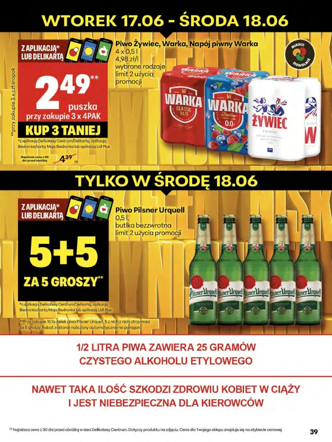 gazetka promocyjna Delikatesy Centrum Od czwartku - Strona 39