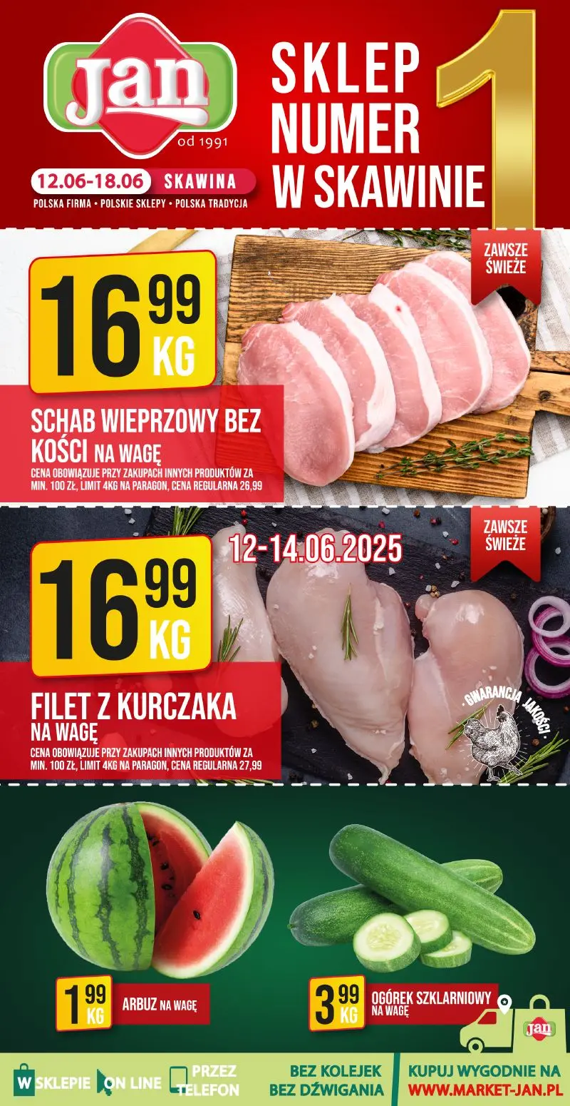 gazetka promocyjna Jan Skawina - Strona 1