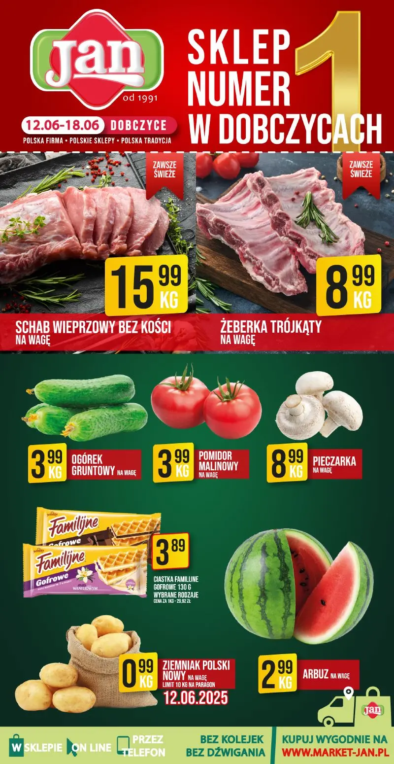gazetka promocyjna Jan Dobczyce - Strona 1