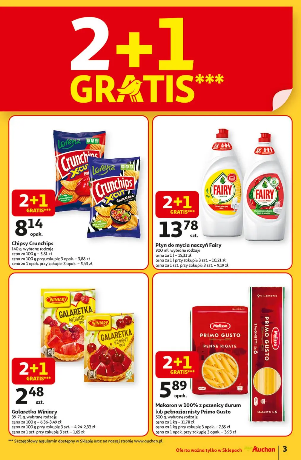 gazetka promocyjna Moje Auchan Tak smakuje Lato - Strona 3