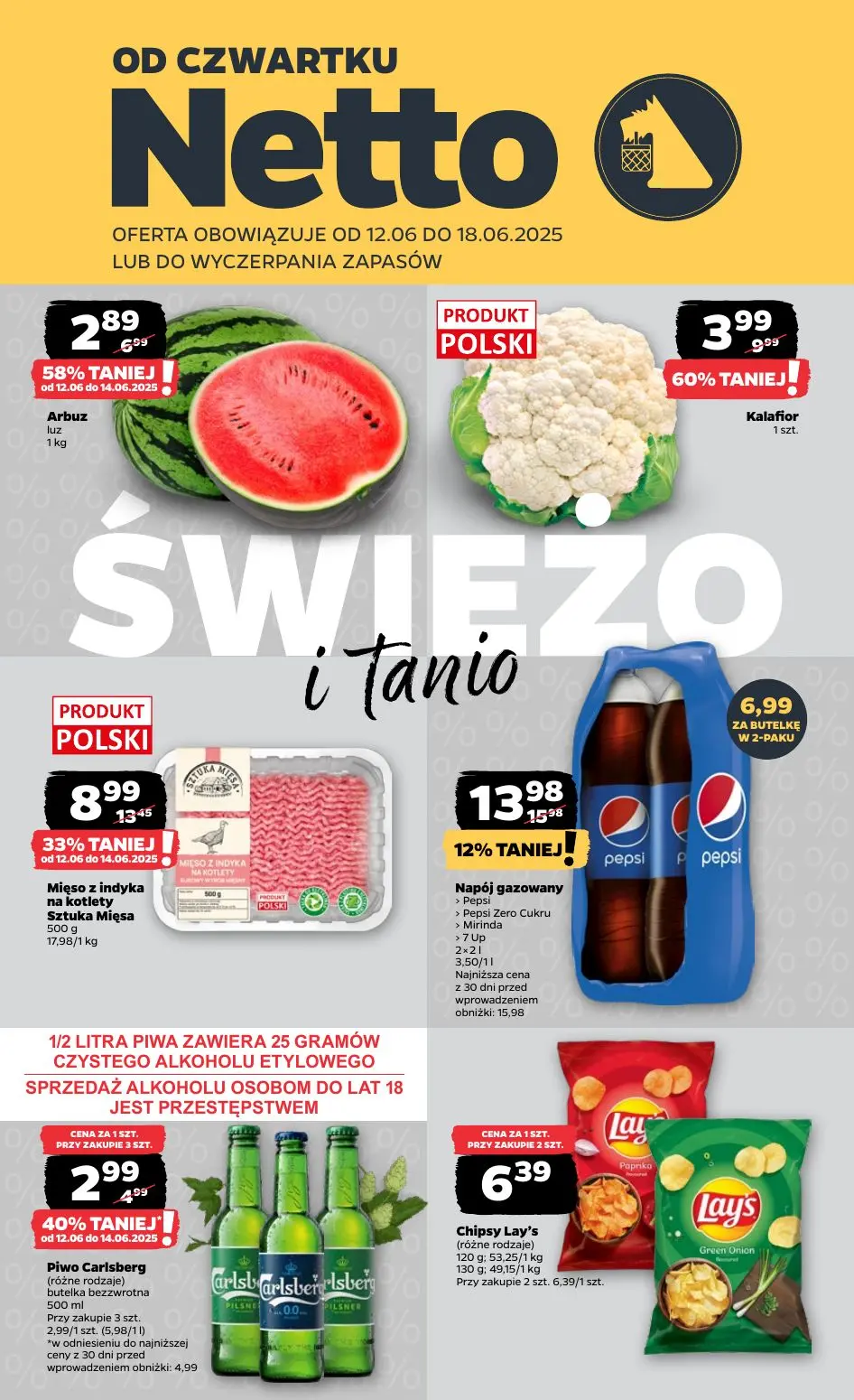 gazetka promocyjna NETTO Świeżo i tanio! - Strona 1
