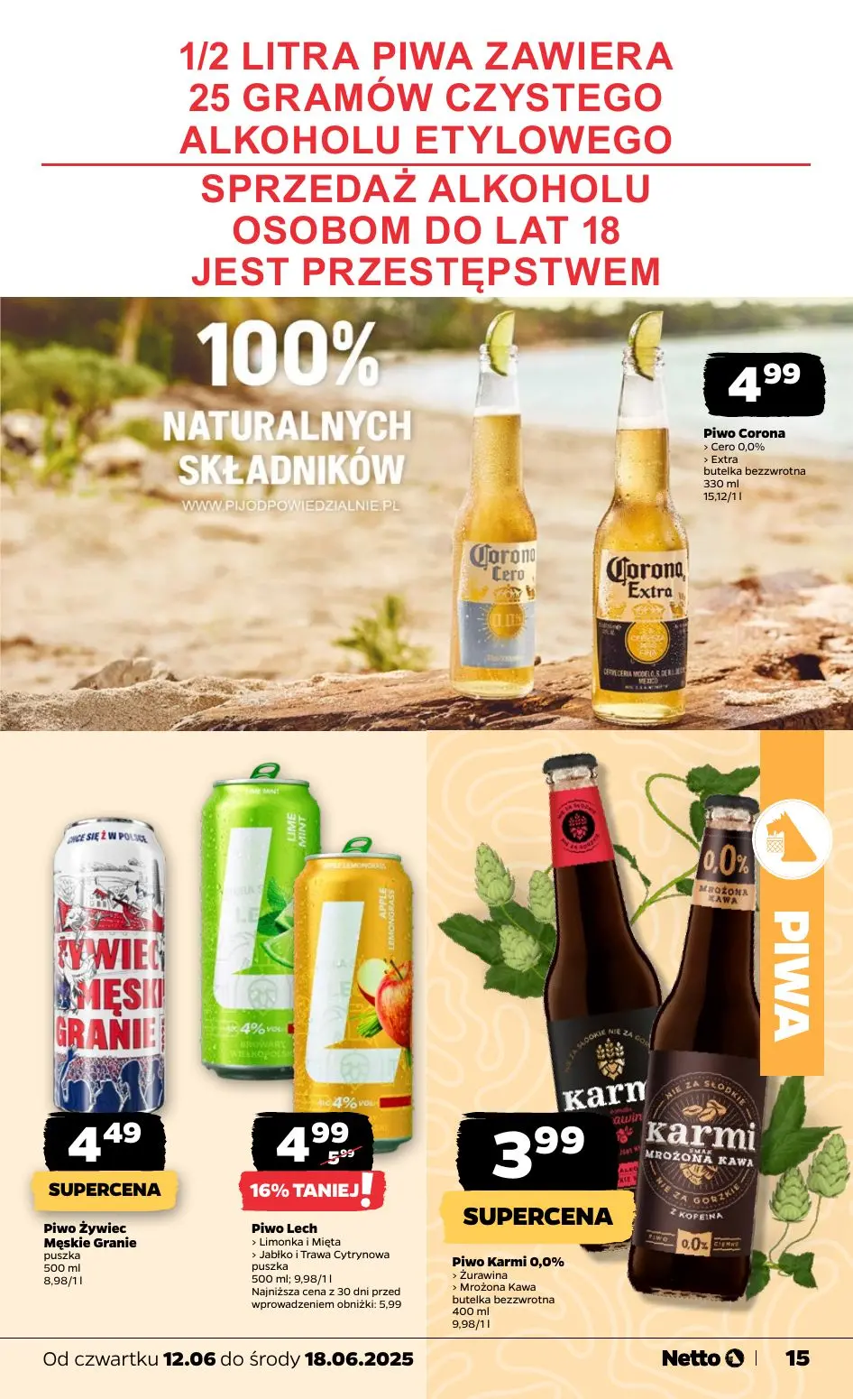 gazetka promocyjna NETTO Świeżo i tanio! - Strona 15