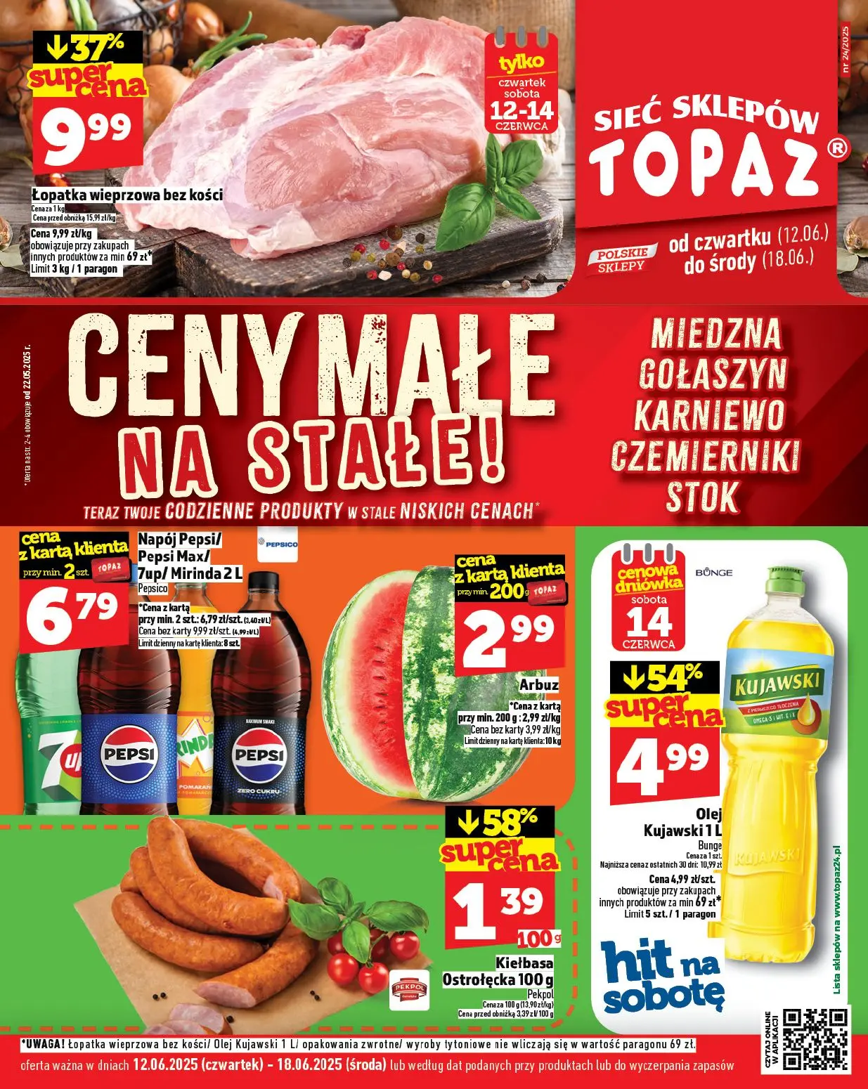 gazetka promocyjna Topaz Ceny małe - Strona 1