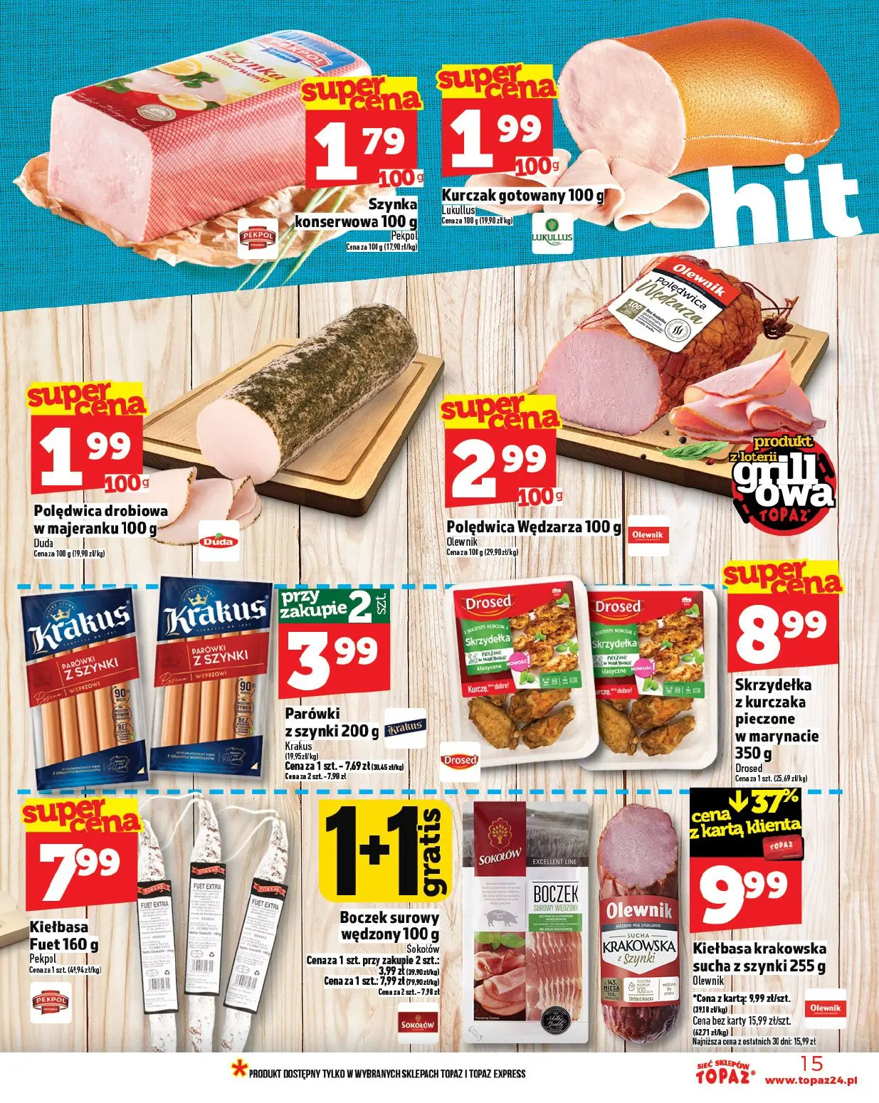 gazetka promocyjna Topaz Ceny małe - Strona 15