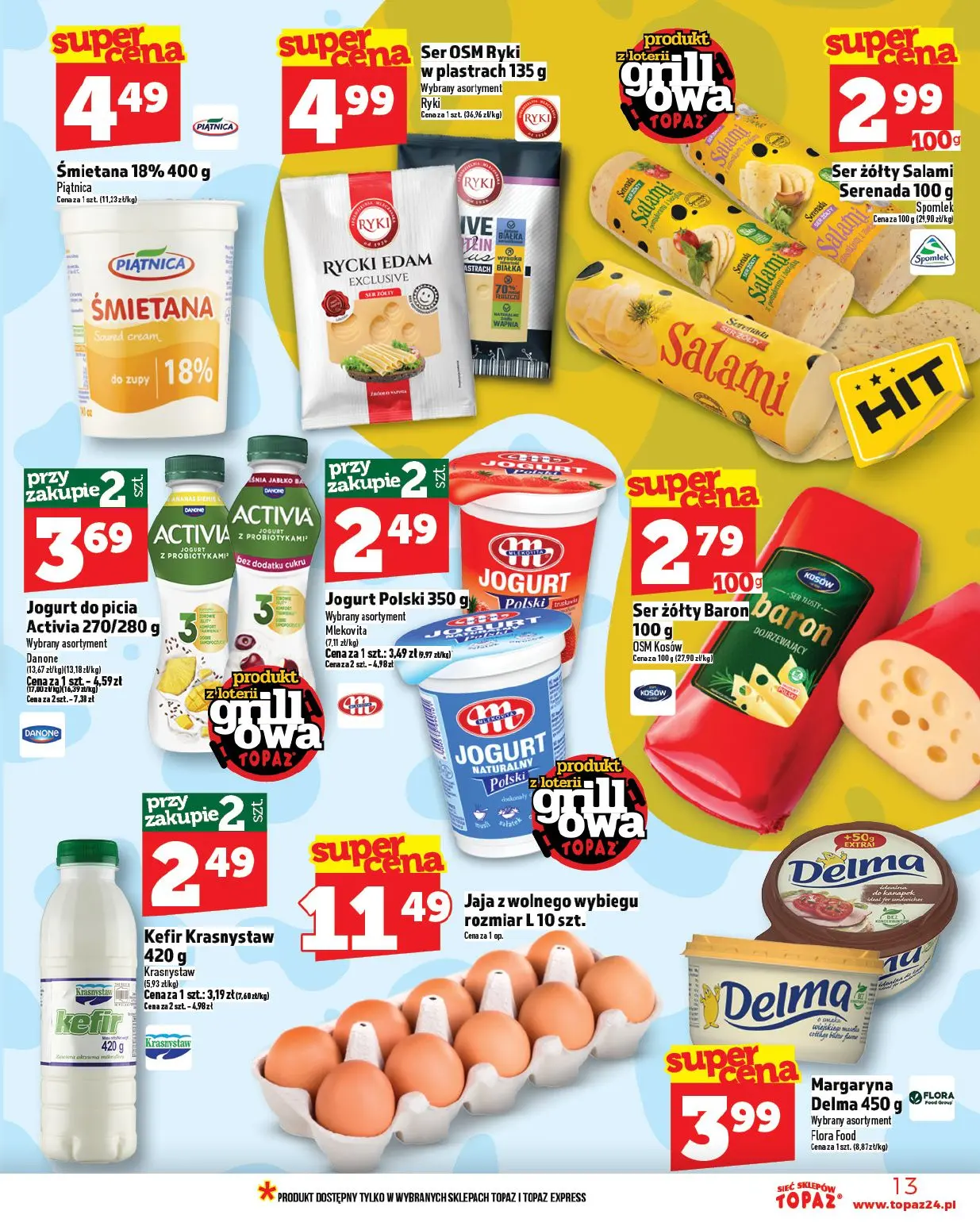 gazetka promocyjna Topaz Warszawa - Strona 13