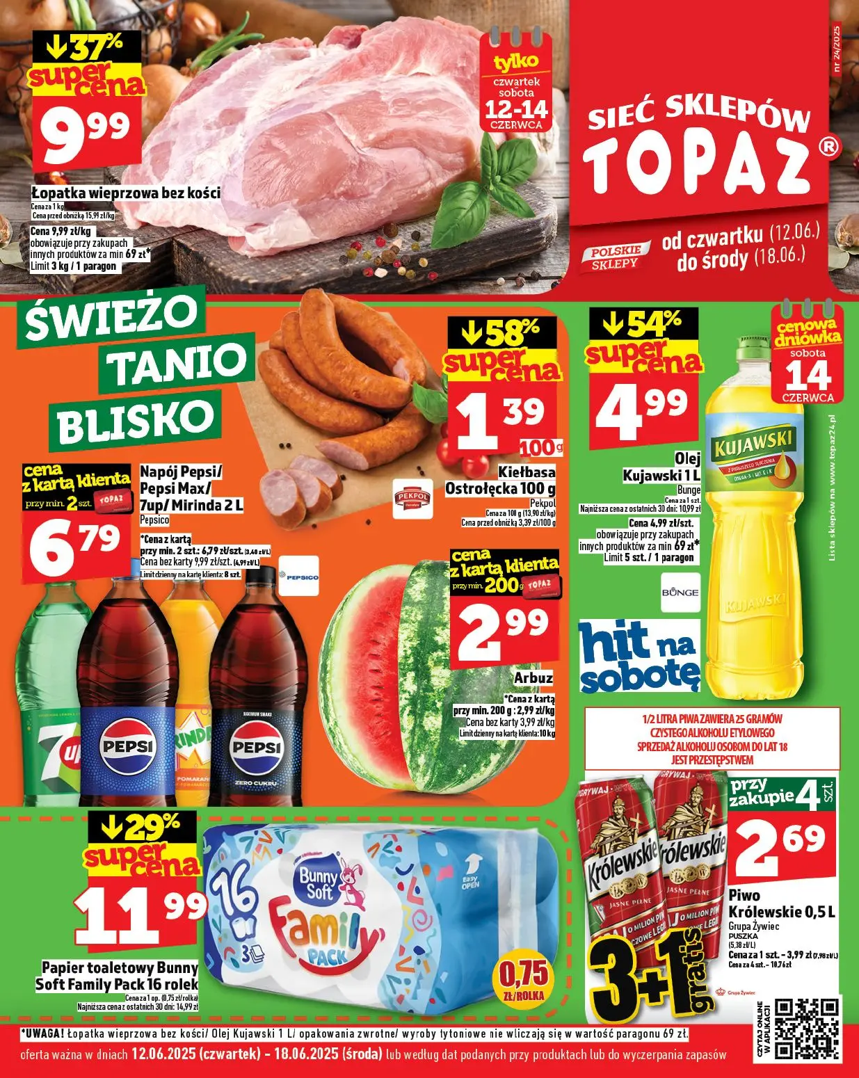 gazetka promocyjna Topaz Ogólna - Strona 1