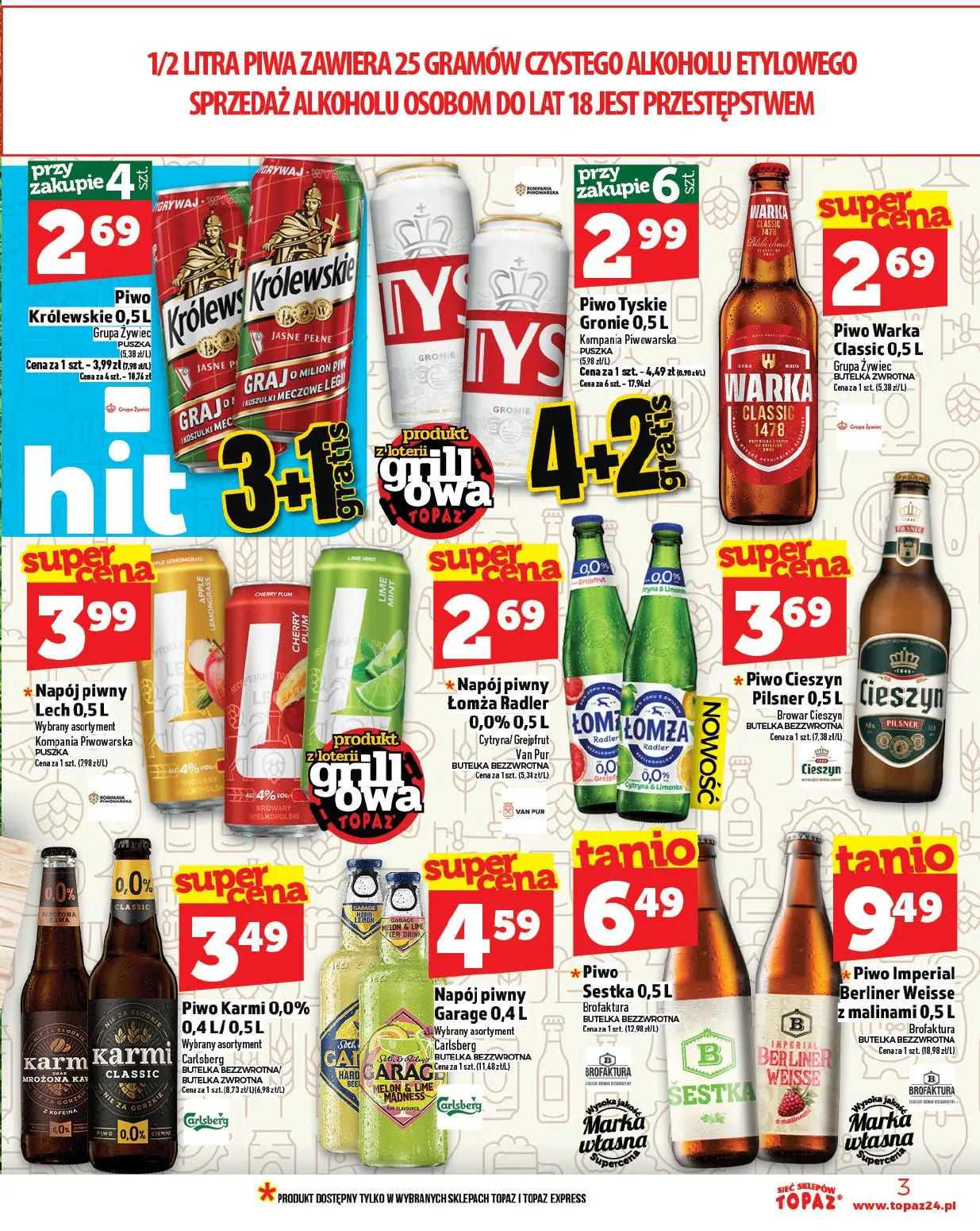 gazetka promocyjna Topaz Ogólna - Strona 3