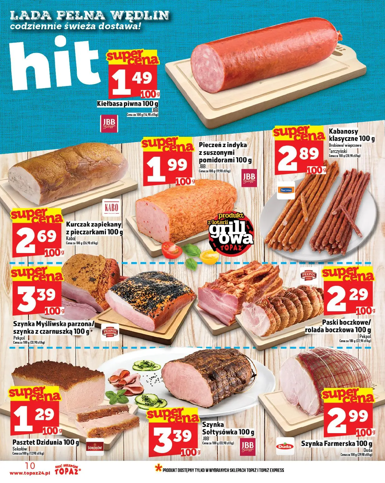 gazetka promocyjna Topaz Ogólna - Strona 10