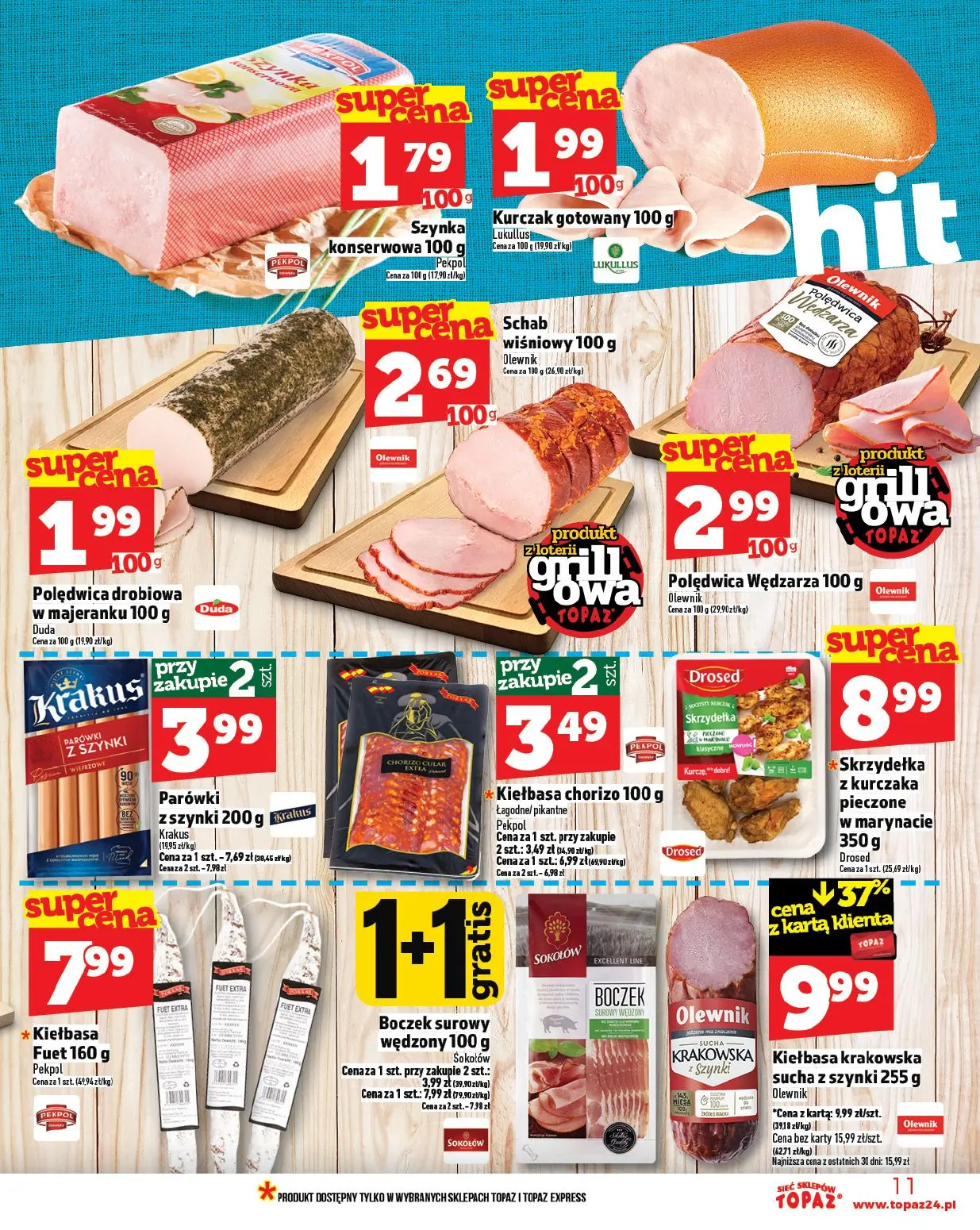 gazetka promocyjna Topaz Ogólna - Strona 11