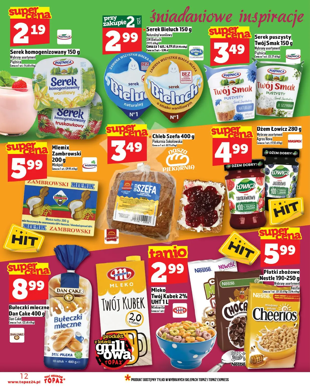 gazetka promocyjna Topaz Ogólna - Strona 12
