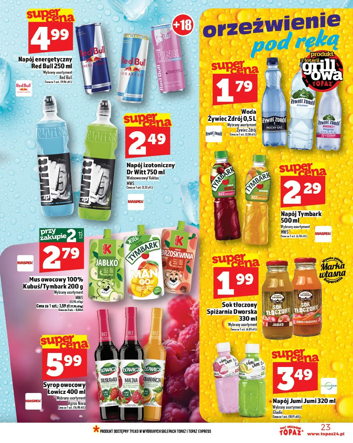 gazetka promocyjna Topaz Ogólna - Strona 23