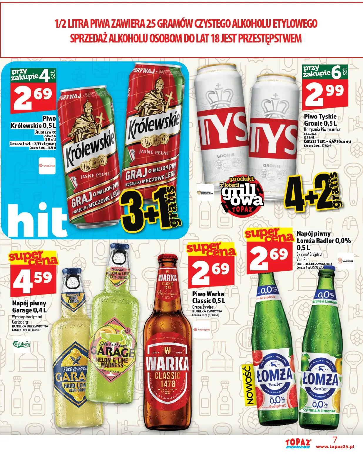 gazetka promocyjna Topaz Express - Strona 7