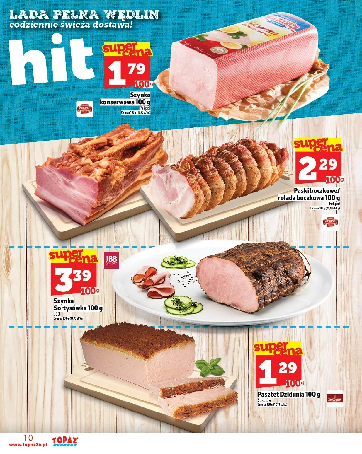 gazetka promocyjna Topaz Express - Strona 10