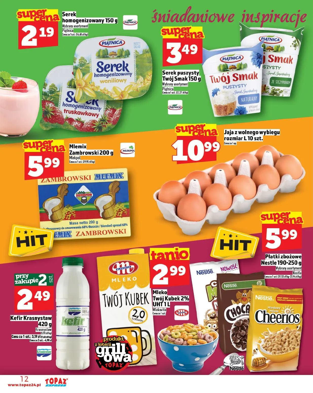 gazetka promocyjna Topaz Express - Strona 12