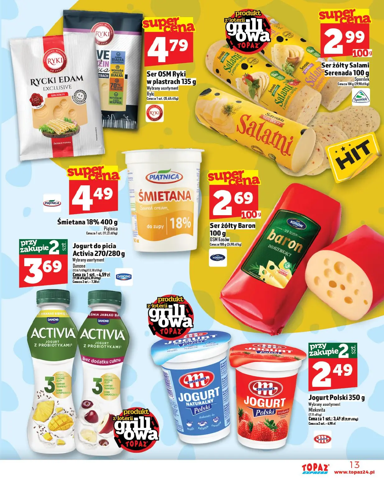 gazetka promocyjna Topaz Express - Strona 13