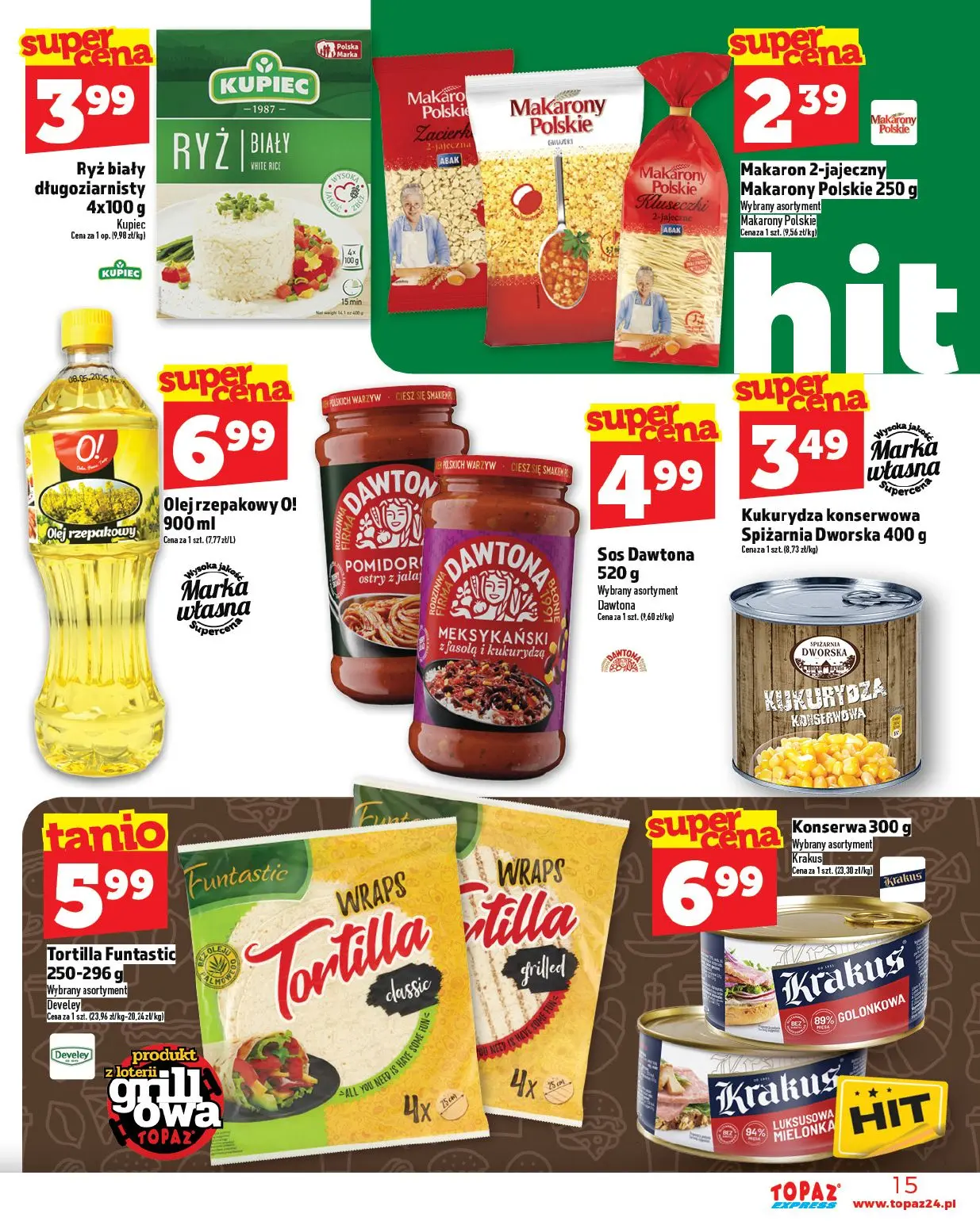 gazetka promocyjna Topaz Express - Strona 15