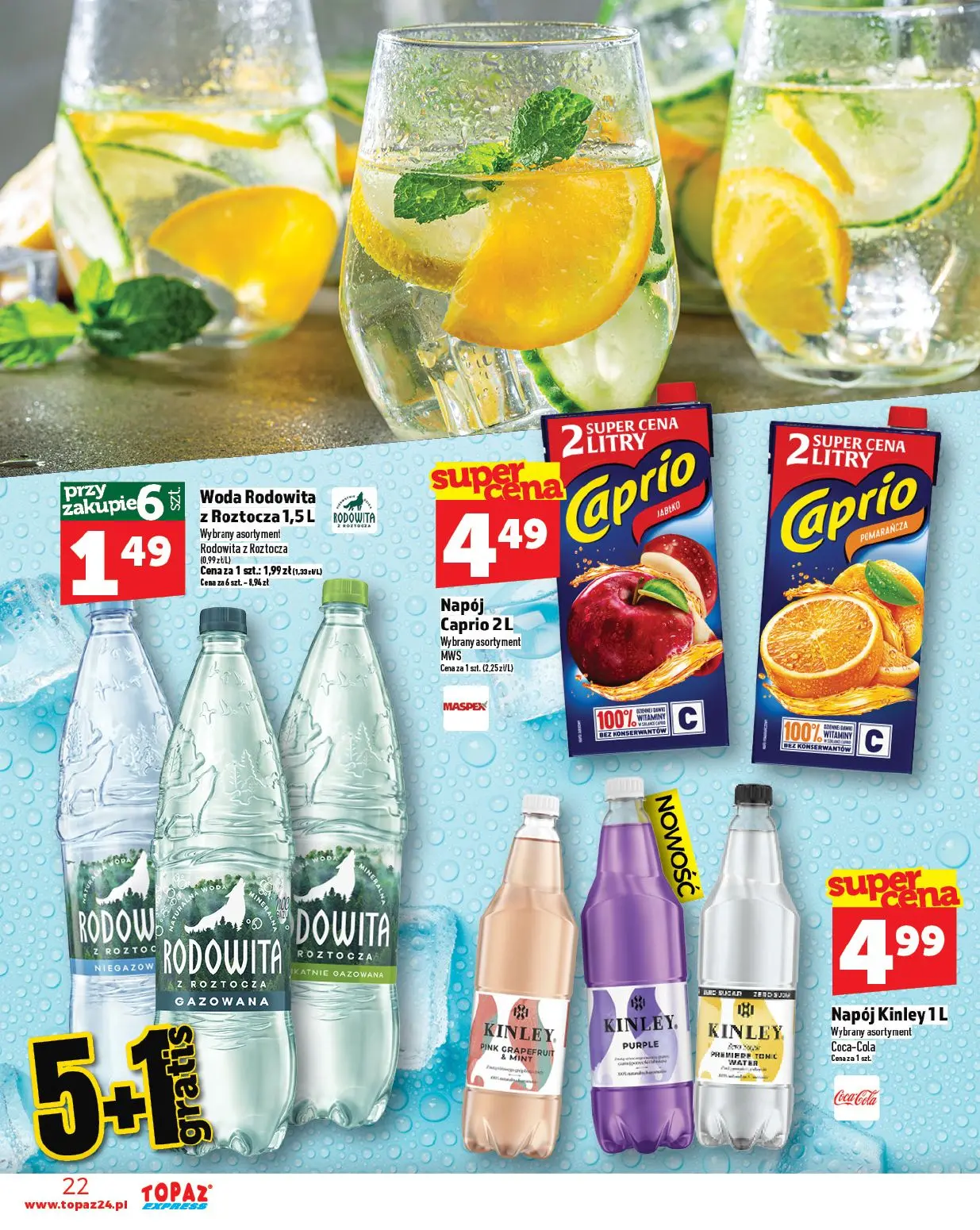 gazetka promocyjna Topaz Express - Strona 22