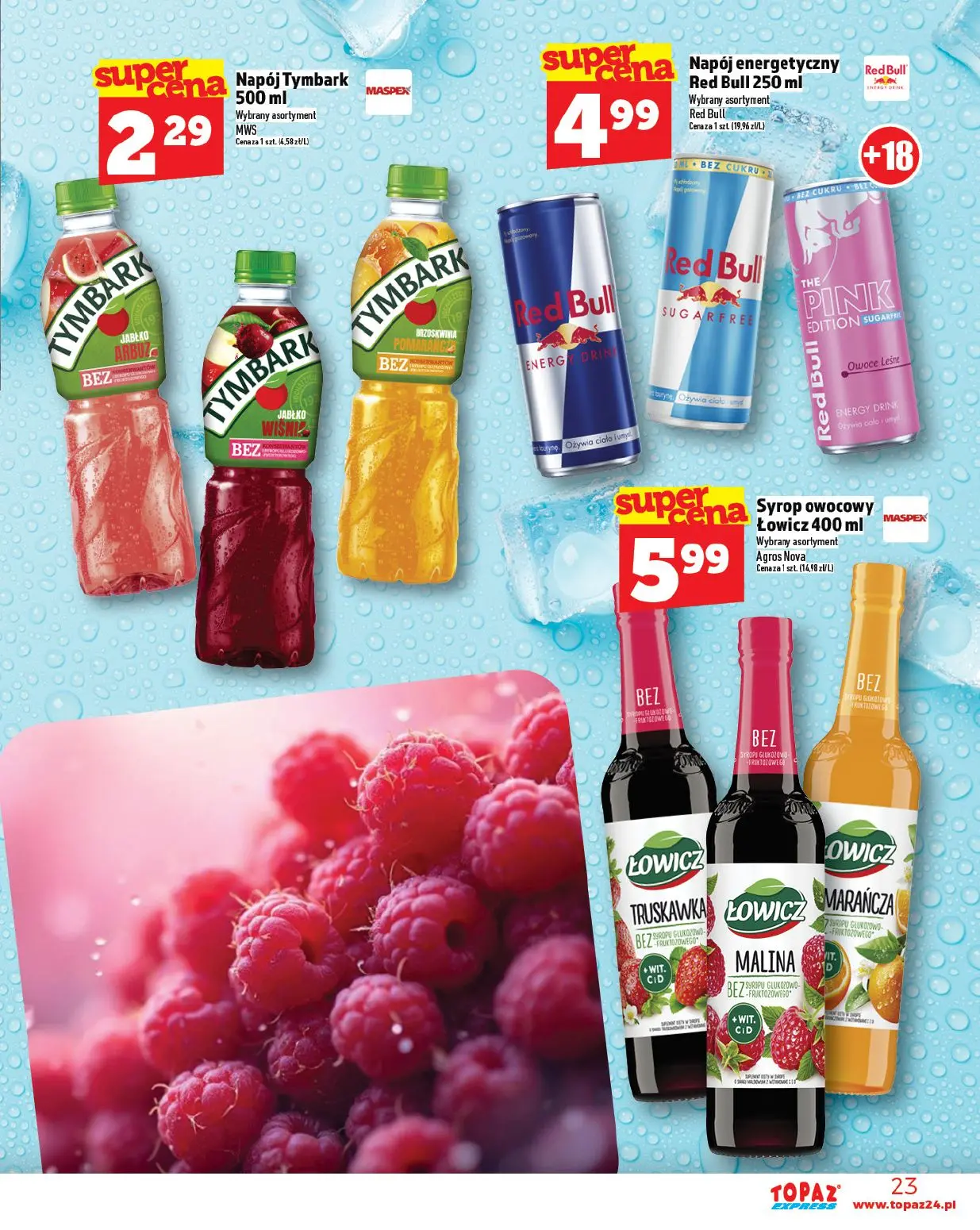 gazetka promocyjna Topaz Express - Strona 23