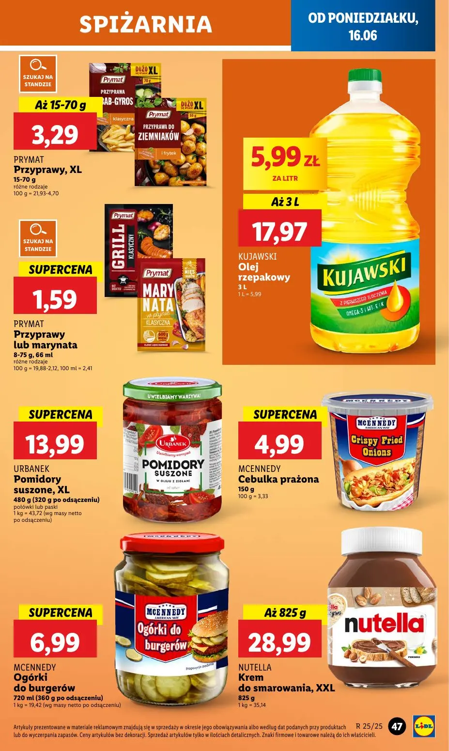gazetka promocyjna LIDL Od poniedziałku - Strona 57