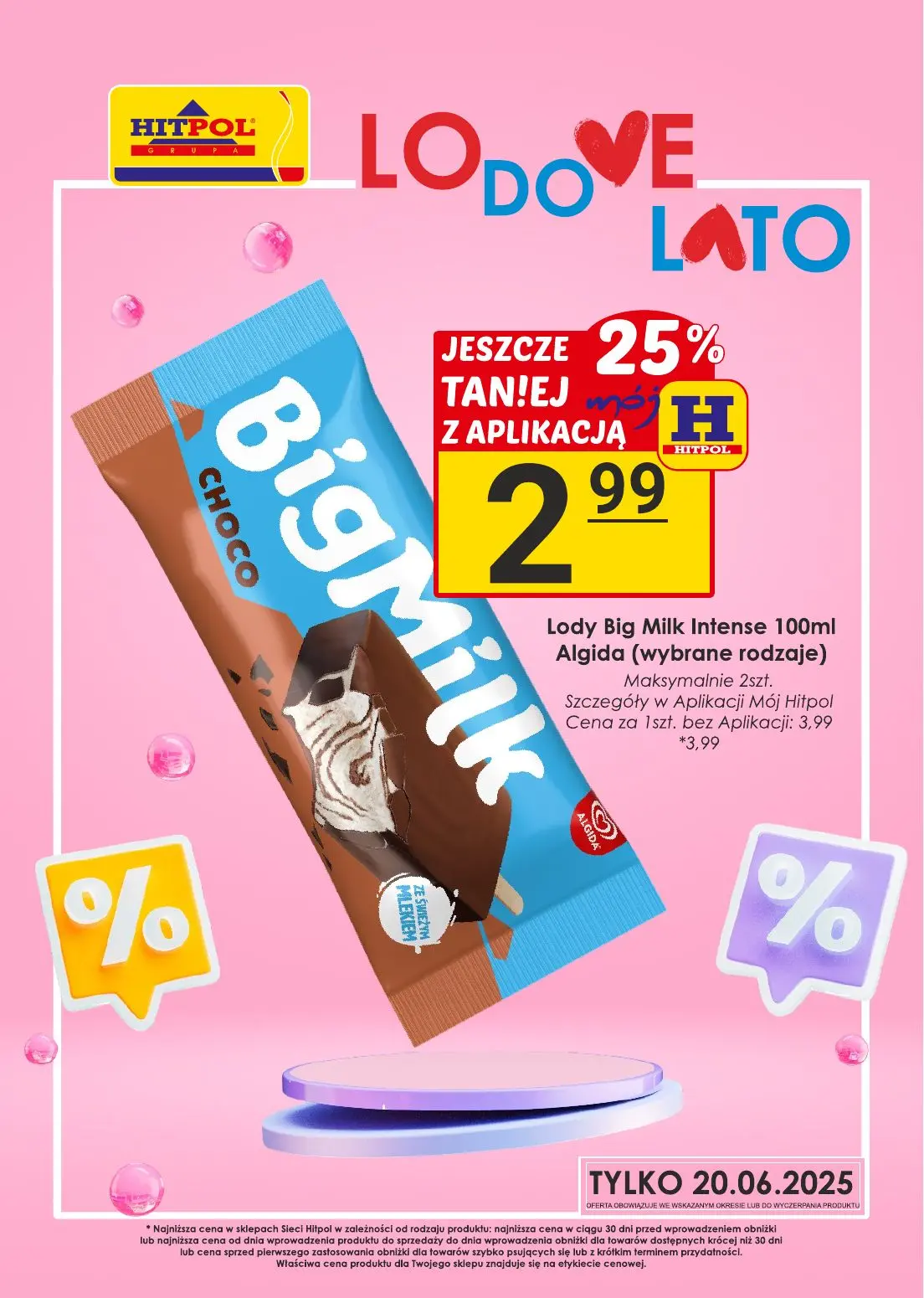 gazetka promocyjna Hitpol LODOWE LATO! - Strona 1