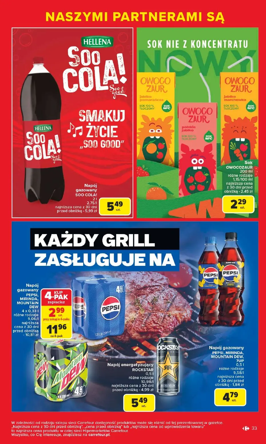 gazetka promocyjna Carrefour Markowe okazje czekają - Strona 33