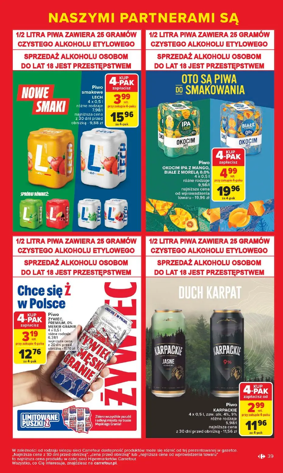 gazetka promocyjna Carrefour Markowe okazje czekają - Strona 39