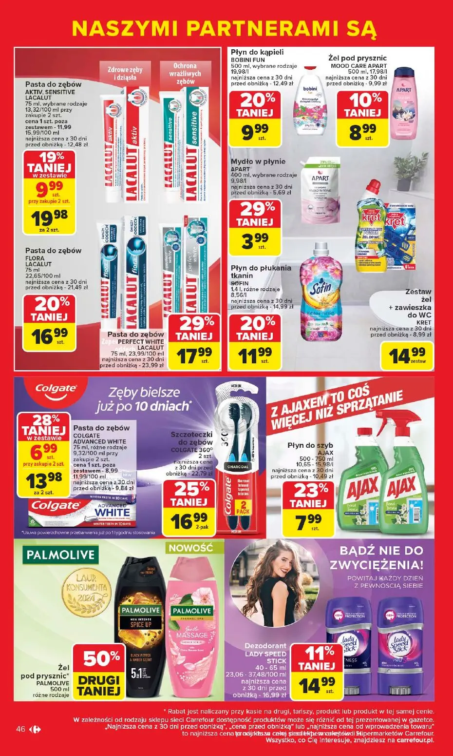 gazetka promocyjna Carrefour Markowe okazje czekają - Strona 46