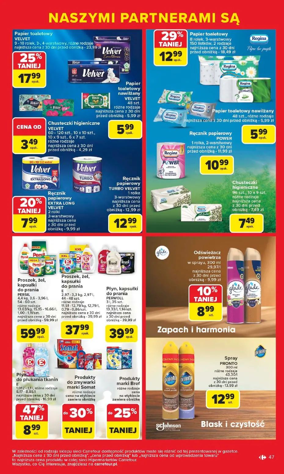 gazetka promocyjna Carrefour Markowe okazje czekają - Strona 47