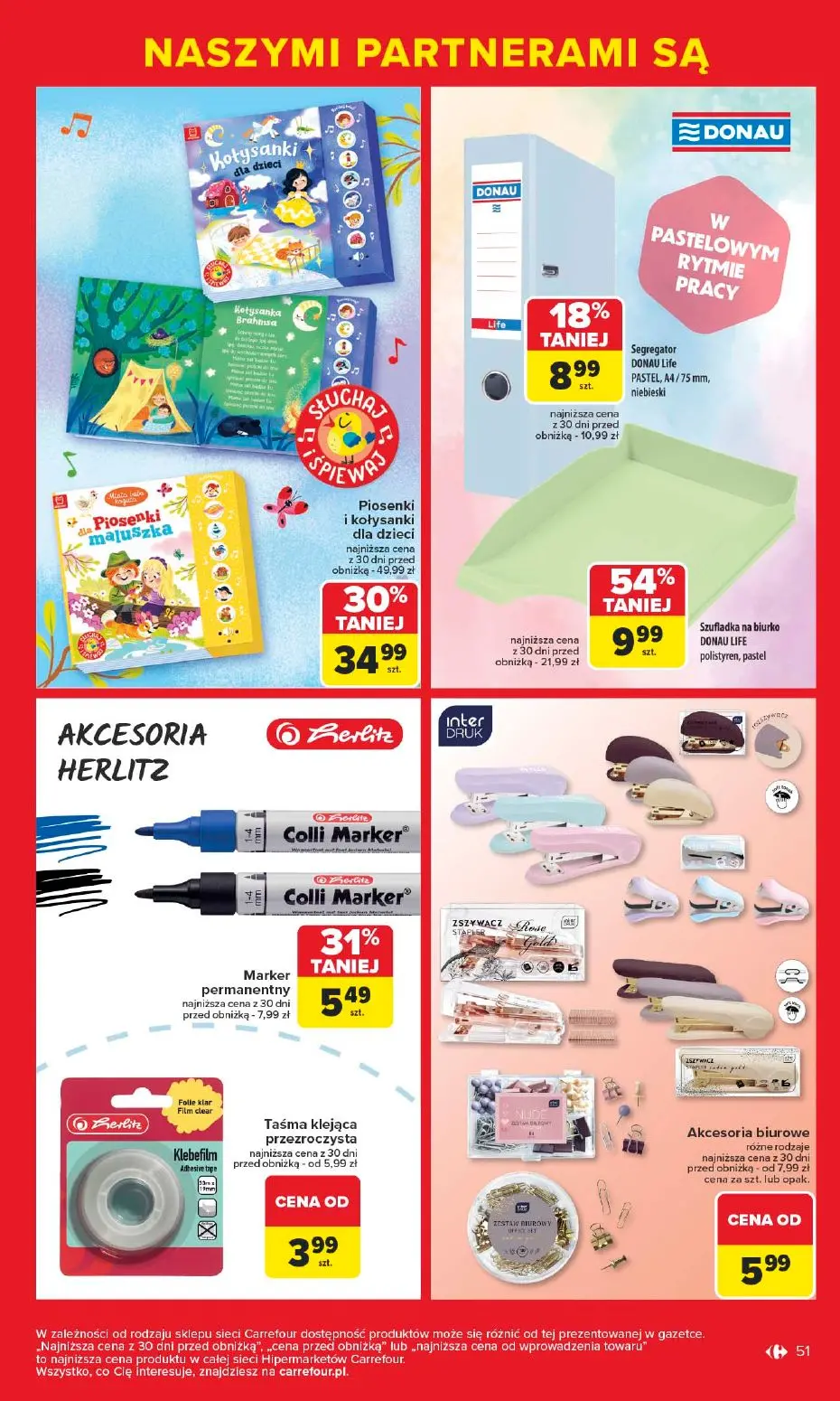 gazetka promocyjna Carrefour Markowe okazje czekają - Strona 51