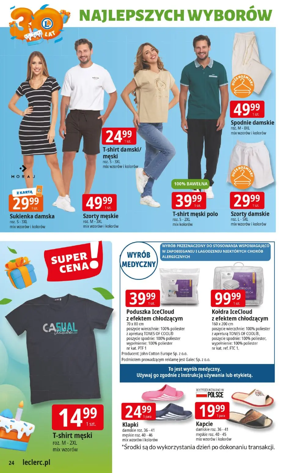 gazetka promocyjna E.Leclerc 30 lat Najlepszych wyborów - Strona 24