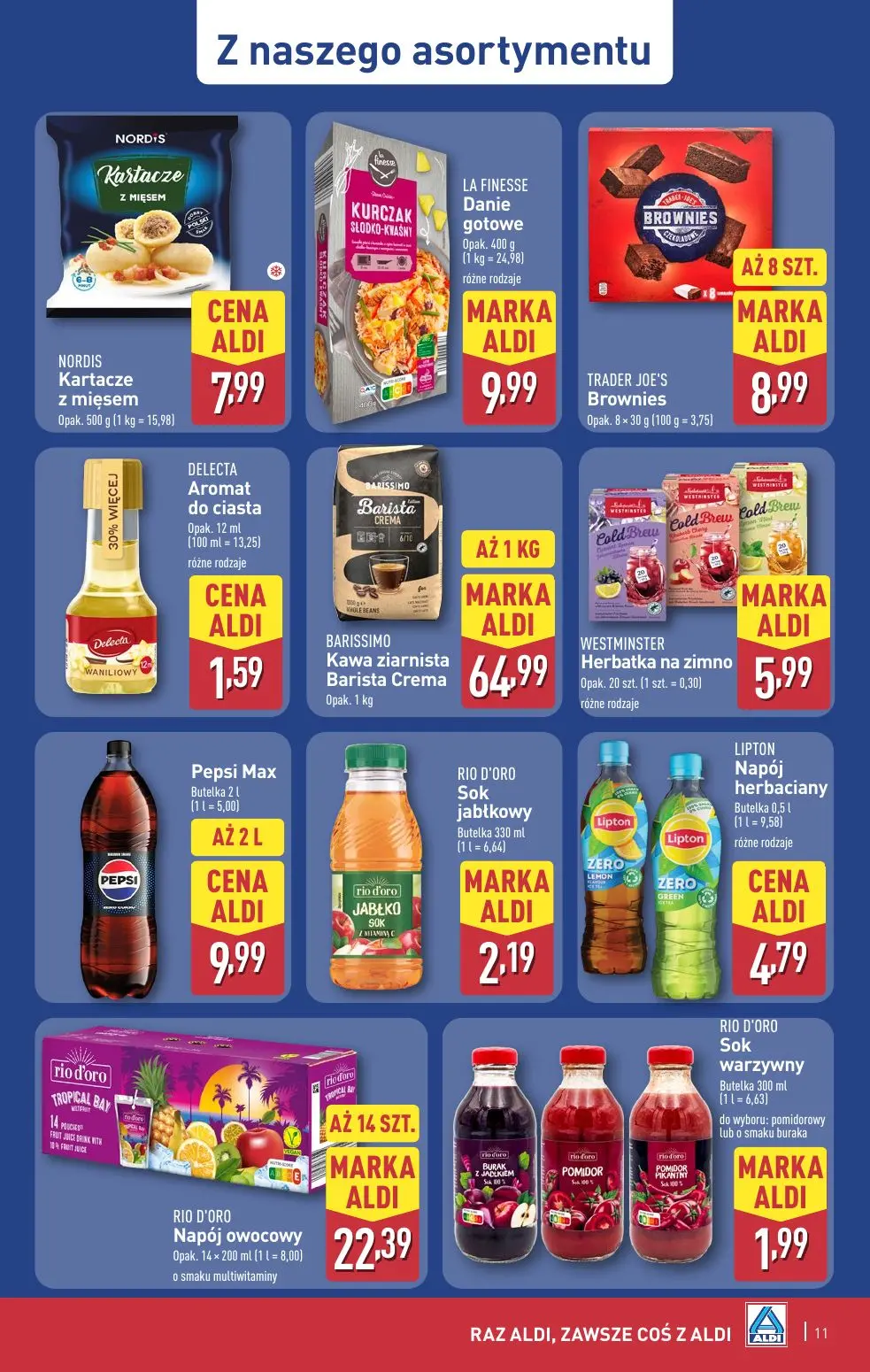 gazetka promocyjna ALDI Raz ALDI, zawsze coś z ALDI - Strona 11