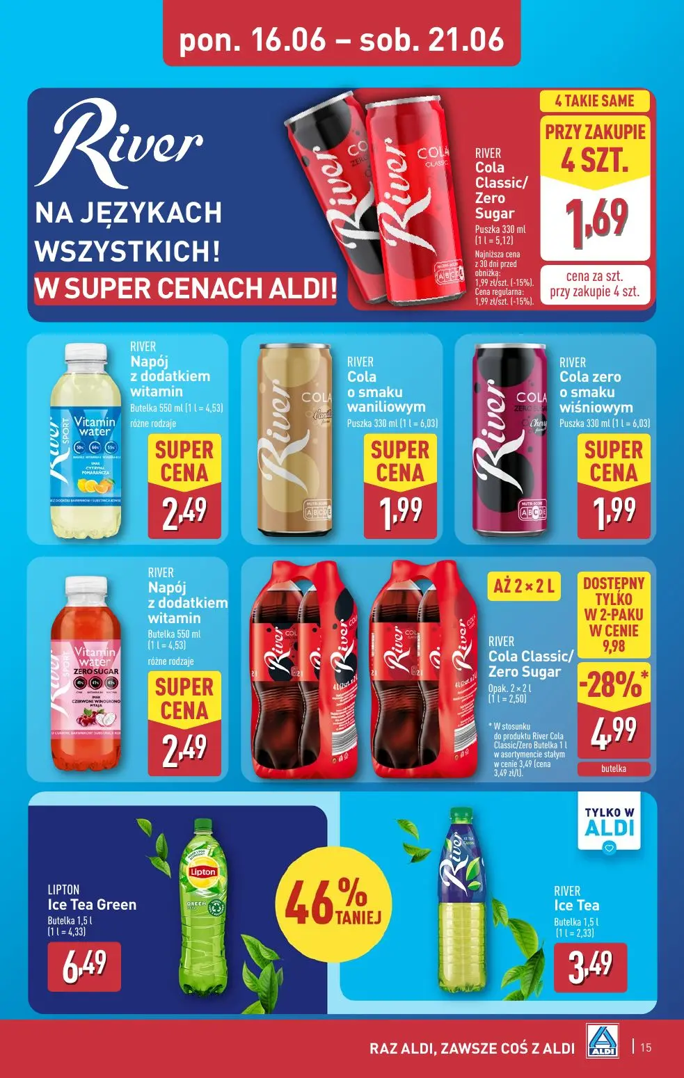 gazetka promocyjna ALDI Raz ALDI, zawsze coś z ALDI - Strona 15