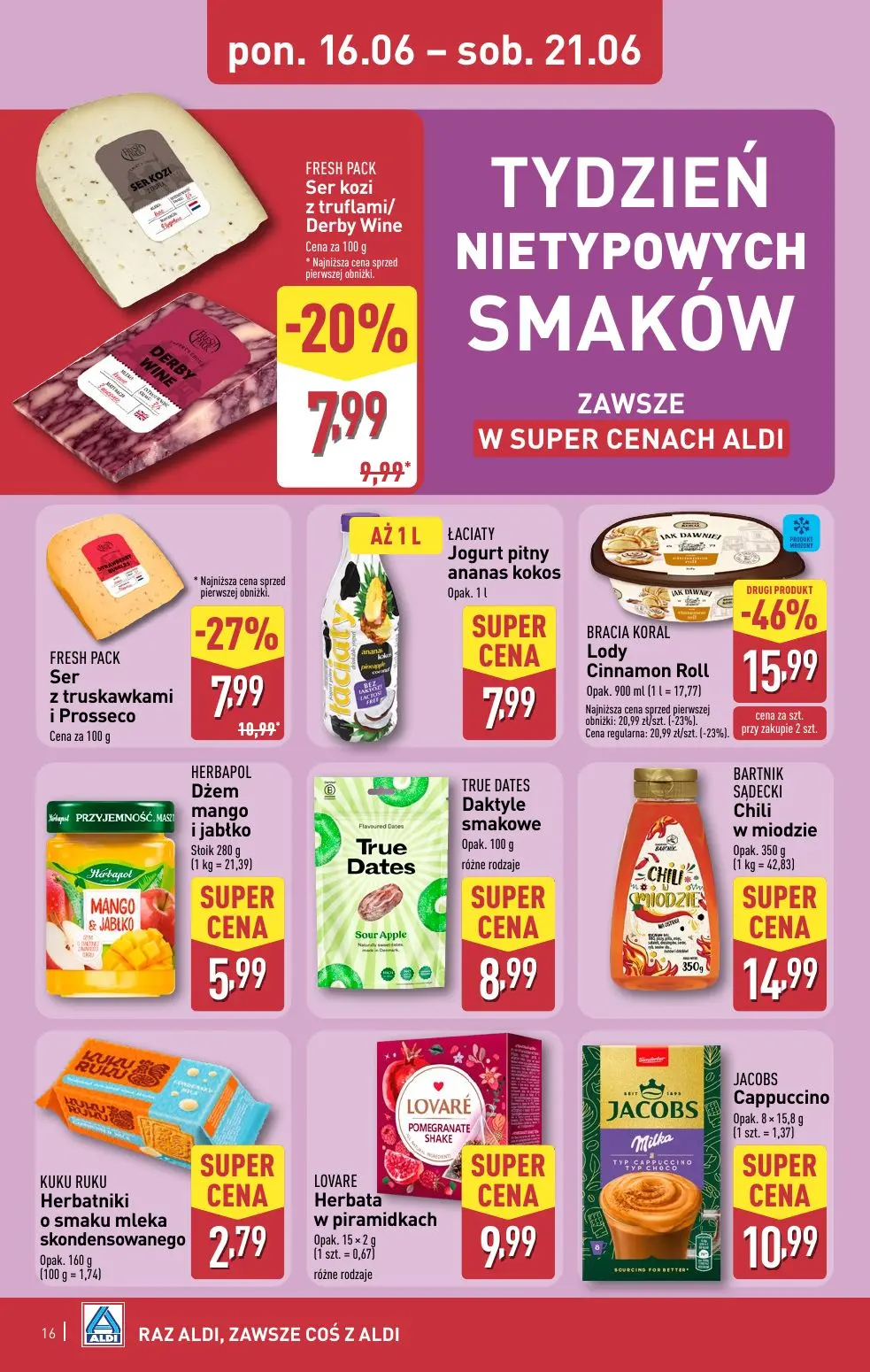 gazetka promocyjna ALDI Raz ALDI, zawsze coś z ALDI - Strona 16