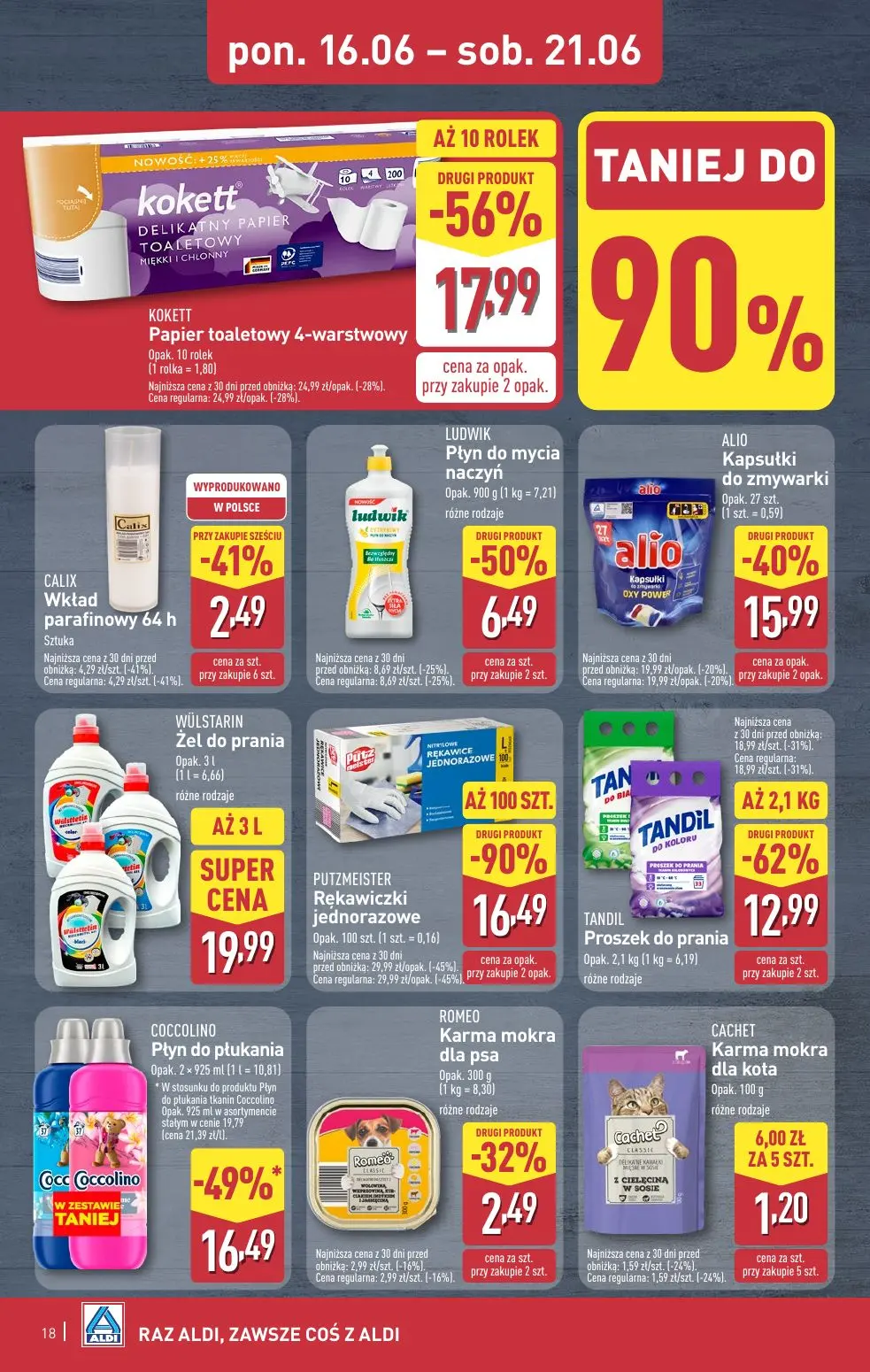 gazetka promocyjna ALDI Raz ALDI, zawsze coś z ALDI - Strona 18