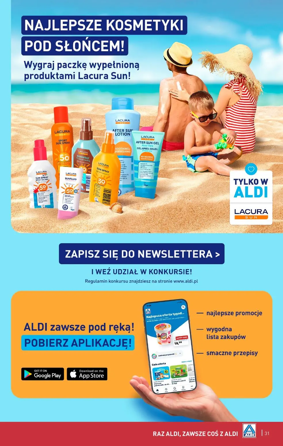 gazetka promocyjna ALDI Raz ALDI, zawsze coś z ALDI - Strona 31
