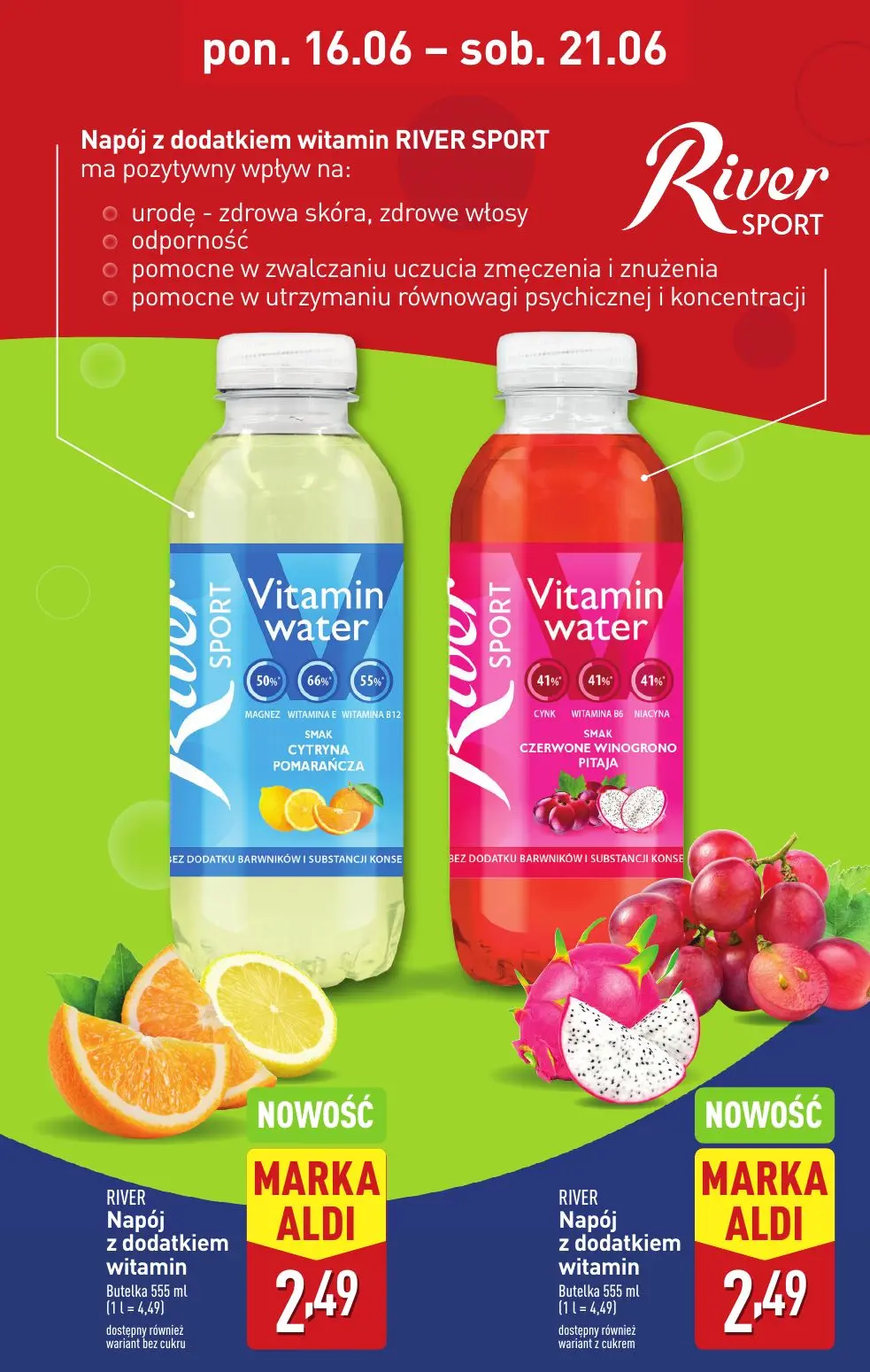 gazetka promocyjna ALDI Napoje River - Strona 3