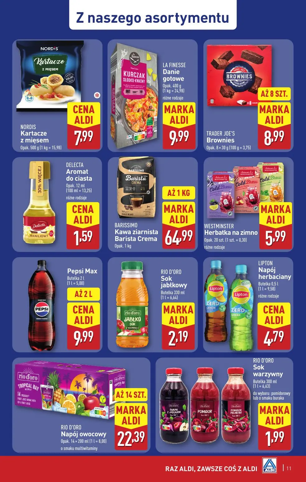 gazetka promocyjna ALDI Raz ALDI, zawsze coś z ALDI - Strona 11