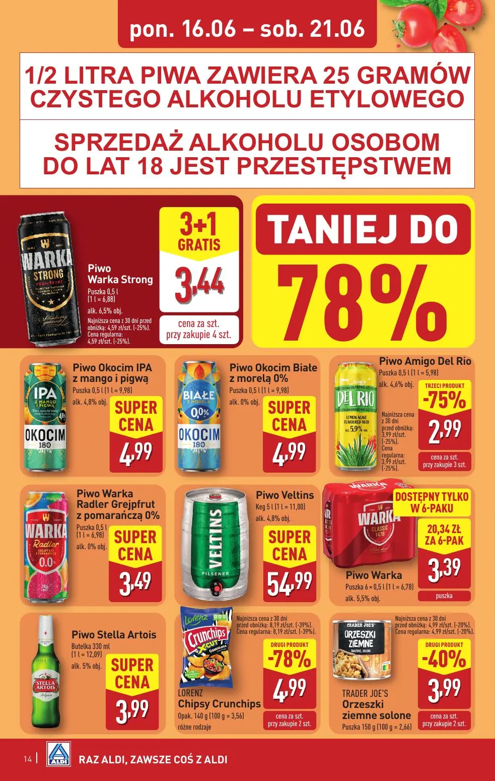 gazetka promocyjna ALDI Raz ALDI, zawsze coś z ALDI - Strona 14