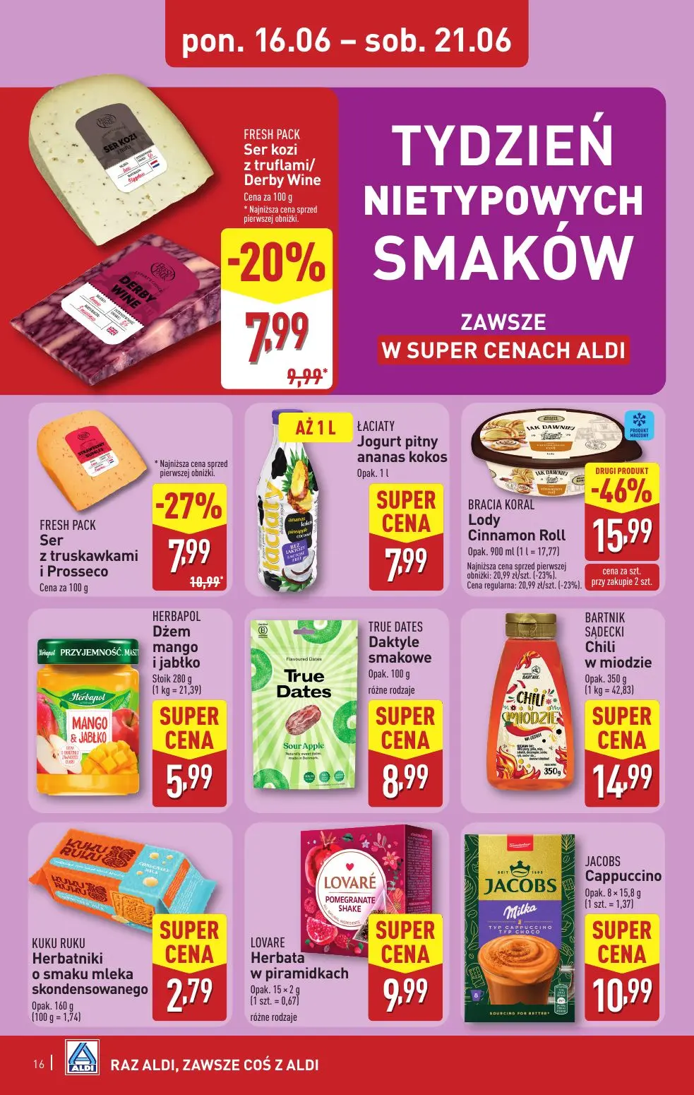 gazetka promocyjna ALDI Raz ALDI, zawsze coś z ALDI - Strona 16