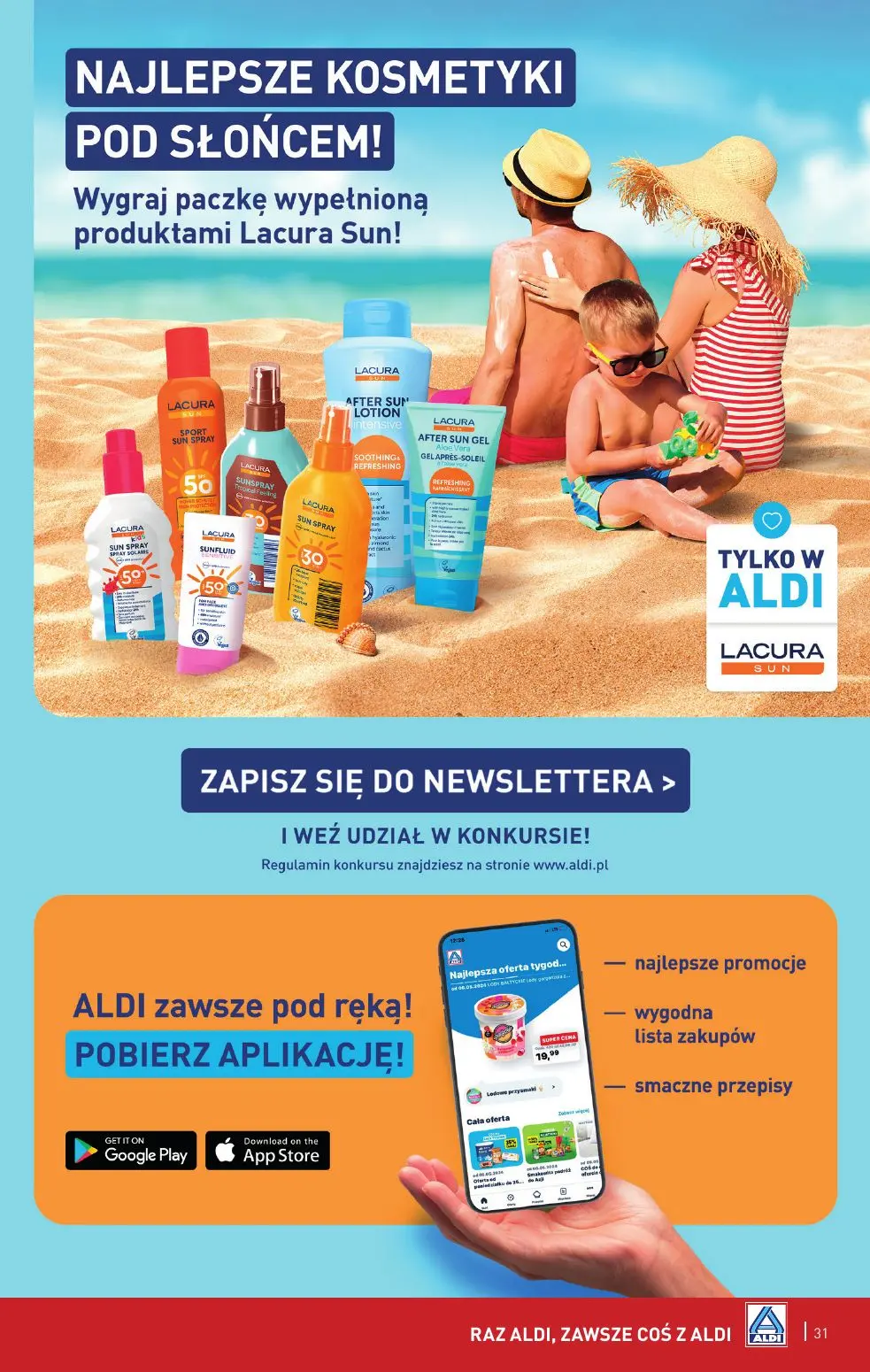 gazetka promocyjna ALDI Raz ALDI, zawsze coś z ALDI - Strona 31