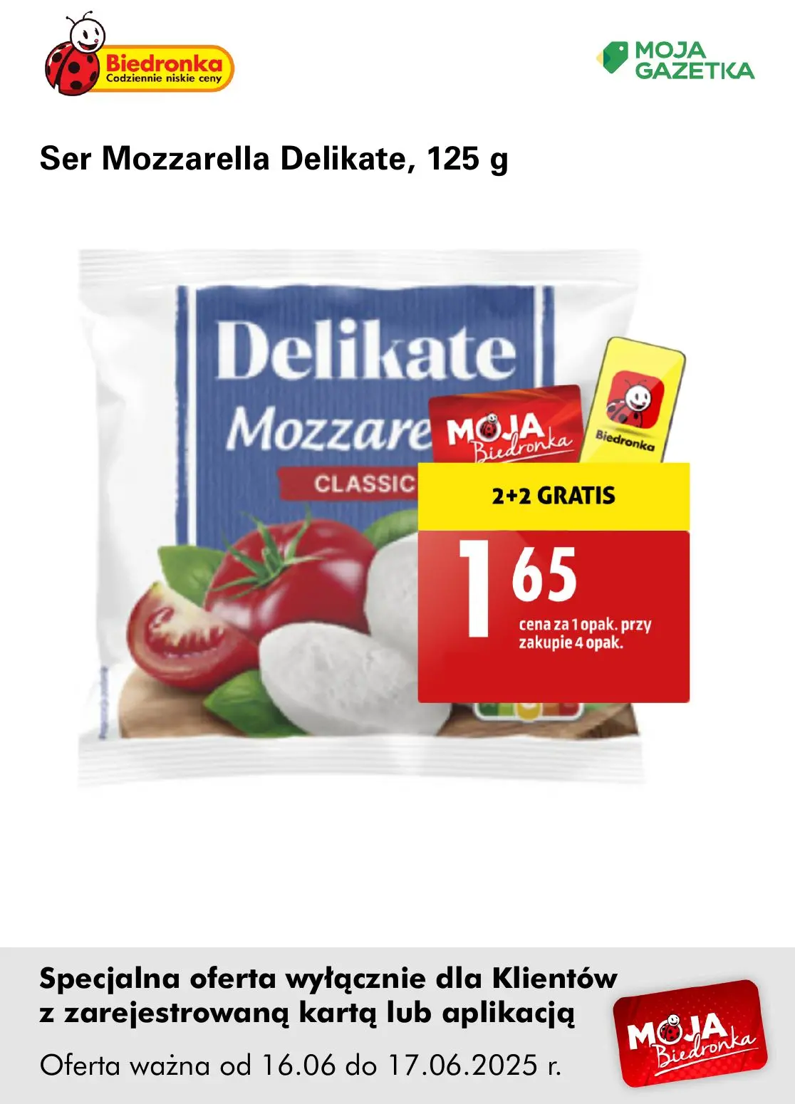 gazetka promocyjna Biedronka Oferta z kartą Moja Biedronka - Strona 2