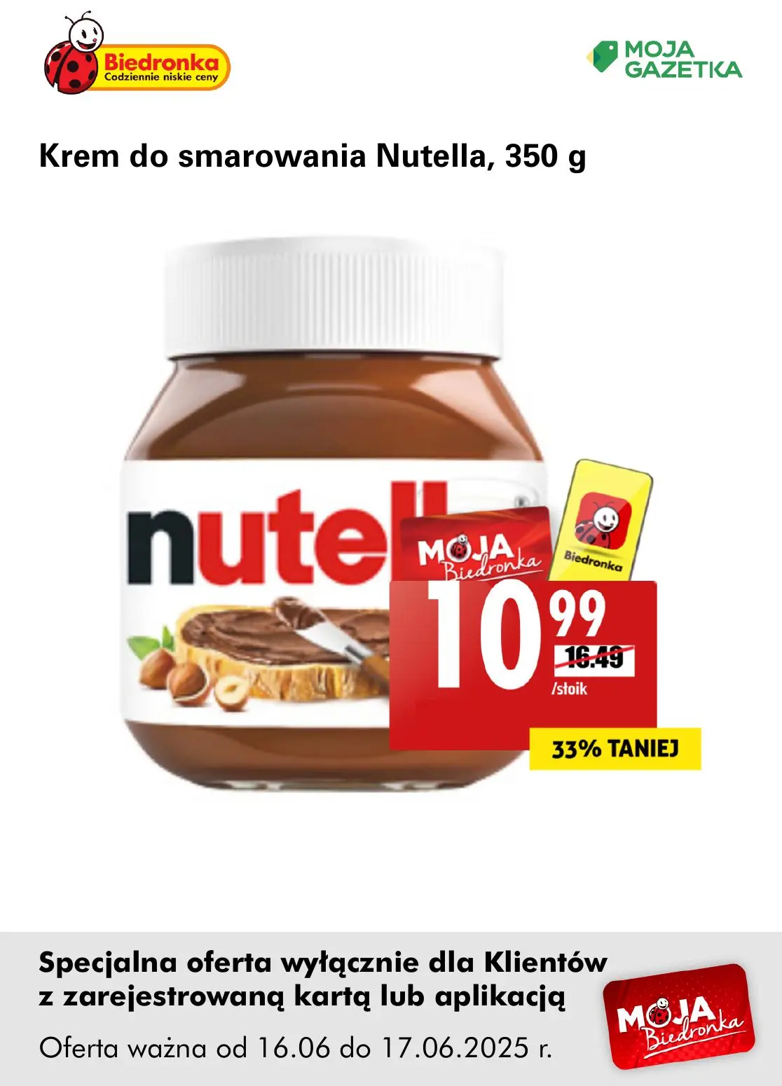 gazetka promocyjna Biedronka Oferta z kartą Moja Biedronka - Strona 3