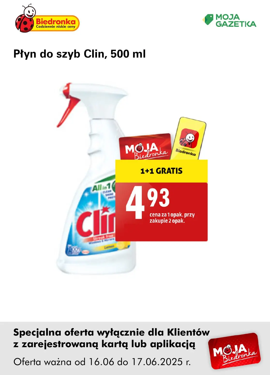 gazetka promocyjna Biedronka Oferta z kartą Moja Biedronka - Strona 4