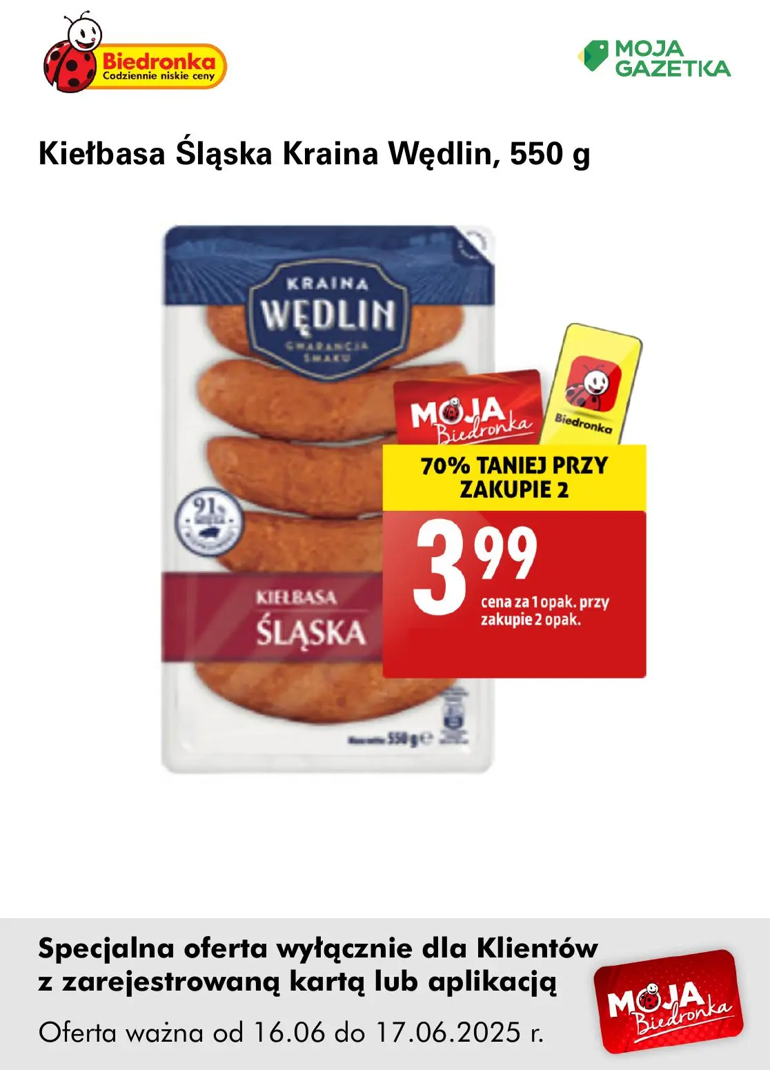 gazetka promocyjna Biedronka Oferta z kartą Moja Biedronka - Strona 7