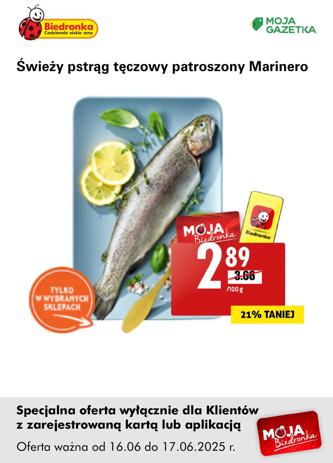 gazetka promocyjna Biedronka Oferta z kartą Moja Biedronka - Strona 8