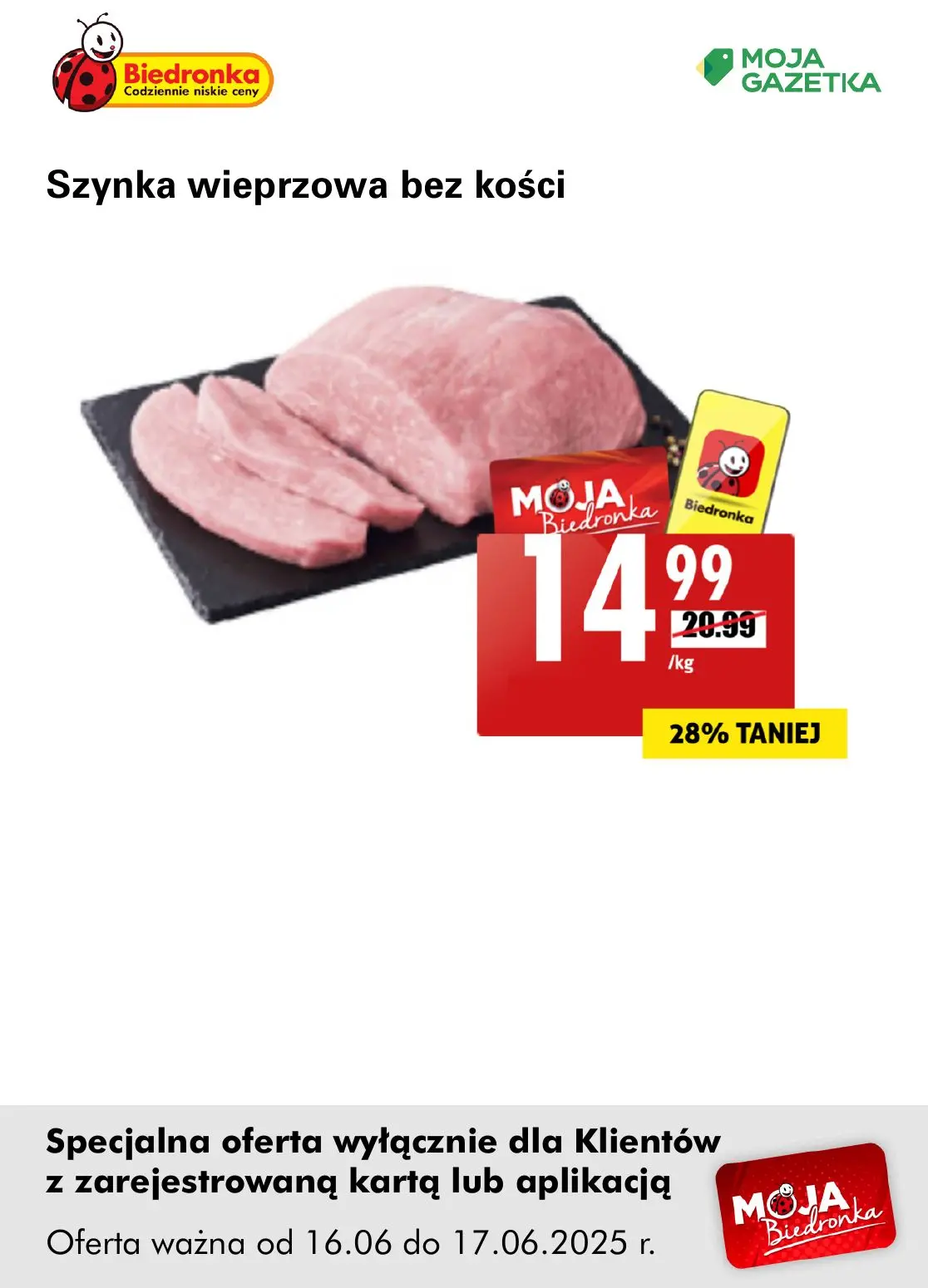 gazetka promocyjna Biedronka Oferta z kartą Moja Biedronka - Strona 10